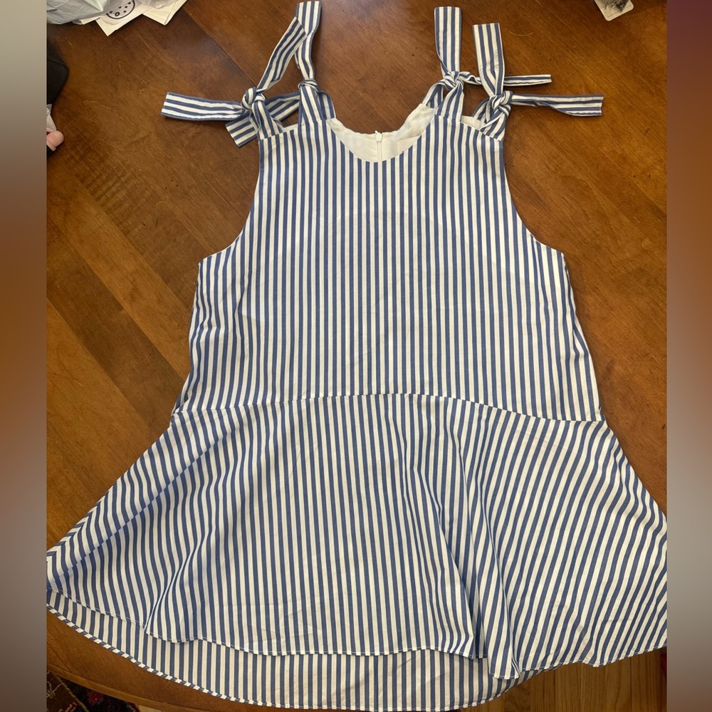 Fabiana Pigna Striped Blue and White Women's Top
